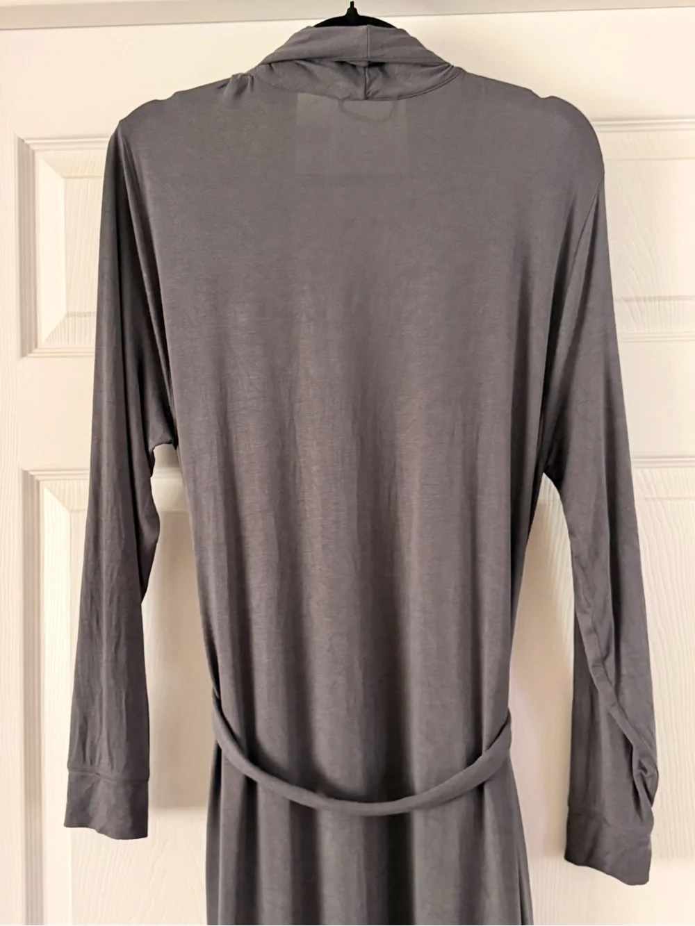 NAADAM EUC Charcoal Gray Modal Robe #457